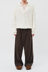 Oriental Rope Wide Trousers (2color)