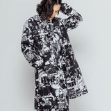 TORN PICTURES ALL PRINT MAC COAT - O/C (6674950652022)