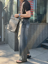 ロエミニマル半袖リネンラウンドニットウェア / Roe Minimal Short-Sleeved Linen Round Knitwear (9 colors)