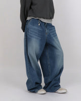 SIMON BALLOON DENIM PANTS