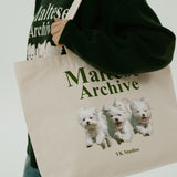 マルチーズアーカイブエコバッグ / Maltese archive ecobag