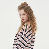 STRIPE V NECK KNIT_PINK (6612840743030)