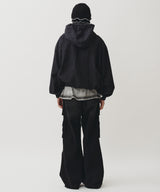 DENIM HOOD JACKET