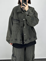 インディゴデニムトラッカージャケット / Indigo Denim Trucker Jacket