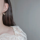 Gold Heart Key Piercing