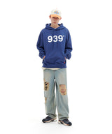 DESTROYED DENIM PANTS (LIGHT BLUE)