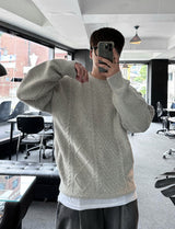 lose loosefit pattern knit