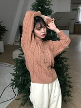 Siren knit hood
