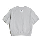 CALIFORNIA HALF SLEEVE RAGLAN SWEATSHIRT (GREY) (6543164833910)