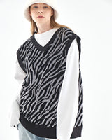 VELVET KNIT VEST (6628227088502)