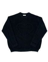 Heart knit /  overfit knit