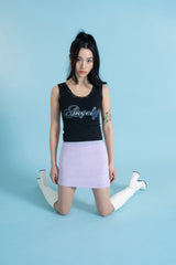 00s エンジェルレースタンクトップ 黒- 00s Angel Lace Sleeveless BLACK (4397438599286)