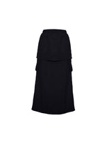 NYLON REVERSE LONG SKIRT (6682318274678)