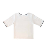 ニットグラデーションプリントトップ/KNIT GRADATION PRINT TOP