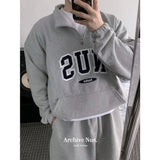Huke x Nus. ハーフジップアップ