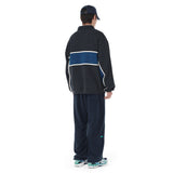 DOT LOGO EMB HALF ZIP-UP