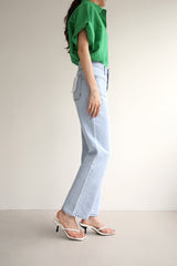 クシオジーンズ / CUSHIO JEANS / STRAIGHT DENIM PANTS