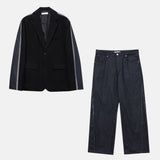 A Nock Deco Denim Pants (2color)