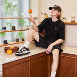 パームツリーロゴ半袖Tシャツ