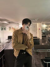 LMN Mayer Line Suede Jacket (2 colors)