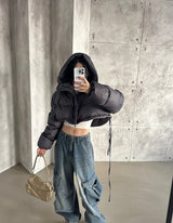 ラフカーゴデニムワイドパンツ
