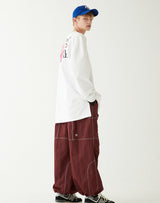 ドリームイズノーウェアオーバーサイズTシャツ/DREAM IS NOWHERE LS OVERSIZED T-SHIRT WHITE