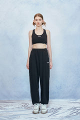 HIDE Cutting Sweat Pants (Black) (6570991648886)