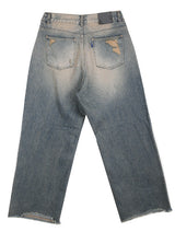 No.9783 west VTG wide denim PT