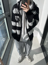 ASCLO Deer Hood Zip Up Knit (3color)