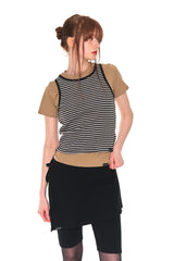 STRIPE SLEEVELESS (GRAY)