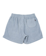 コーデュロイロゴハーフパンツ / CORDUROY LOGO HALF PANTS blue