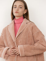 RIVERSIBLE MUSTANG JACKET PINK