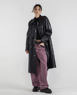 （UNISEX）ダーツピンタックカラーデニム