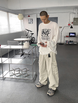 ピグメントワイドカーゴパンツ