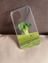 ブロッコリーガーデンジェリースマホケース/Broccoli garden jelly case