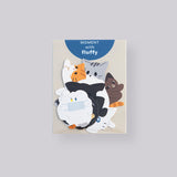 モーメントウィズフラッフィーリムーバブルステッカーパック / Moment with fluffy removable sticker pack