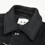 デッキホックシングルマックコート/deckhook single mac coat black