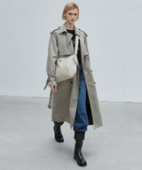 OVERSIZED DOUBLE TRENCH COAT_GRAY