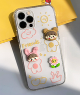 ハッピーフレンズラビットベアフォーンケース / Happy Friends Rabbit Bear Phone Case