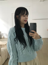 Comet twist knit