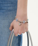 スターリボンボールチェーンサージカルブレスレット