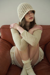BONNIE bucket hat_lightbeige