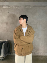 [Wool] Button hood cardigan (4color)