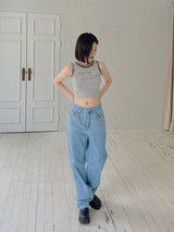 ハンドメイドシワデニムパンツ / Handmade Shiwa Denim Pants