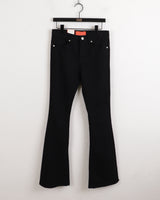 カンリーローライズコットンスパンブーツカットパンツ/Kanley Low Rise Cotton Span Bootcut Trousers