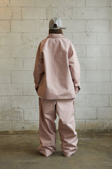 ロゴコットンスーパーワイドパンツ / BSR2223FWPT007 LOGO COTTON SUPER WIDE PANTS INDY PINK