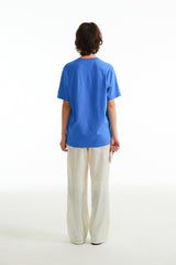 チェリープラネットポイントTシャツ／CHERRY PLANT POINT T-SHIRT [BLUE]