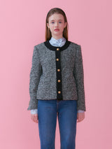 BLAIR TWEED JACKET_BLACK (6612507951222)