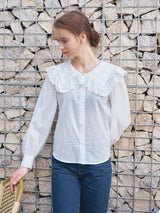 SAILOR COLLAR LACE BLOUSE_WHITE (6638370422902)