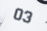03-RINGER CROP TEE_White